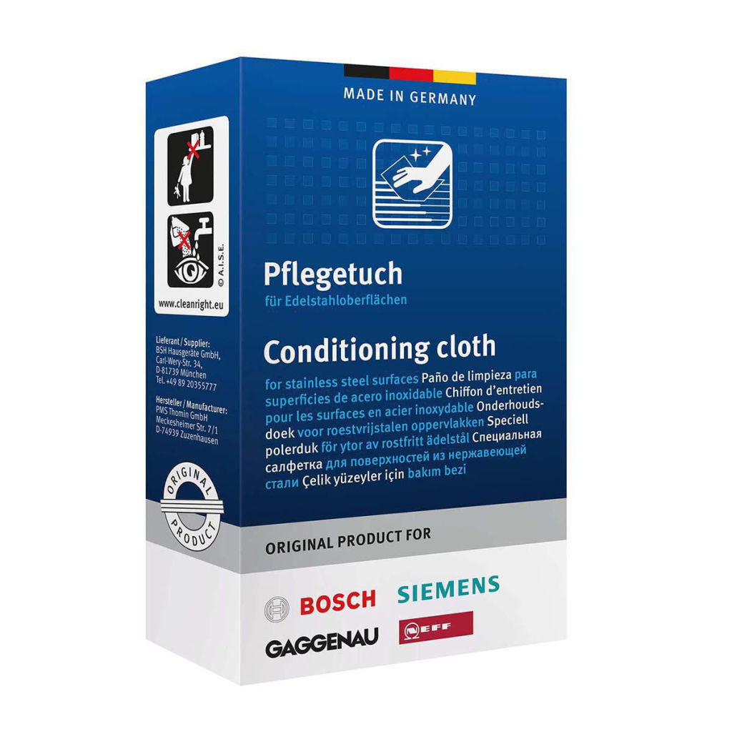 Bosch 312007 Oppoetsdoek Roestvrij Staal / Kleding - Afbeelding 2