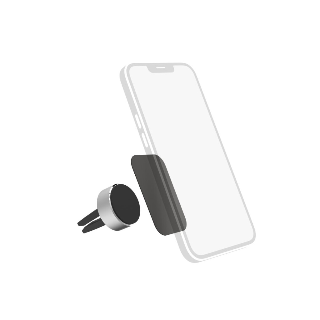 Hama GSM-houder Voor De Auto Magnet Alu Voor Vent. 360 Graden Draaib. Uni. - Afbeelding 2