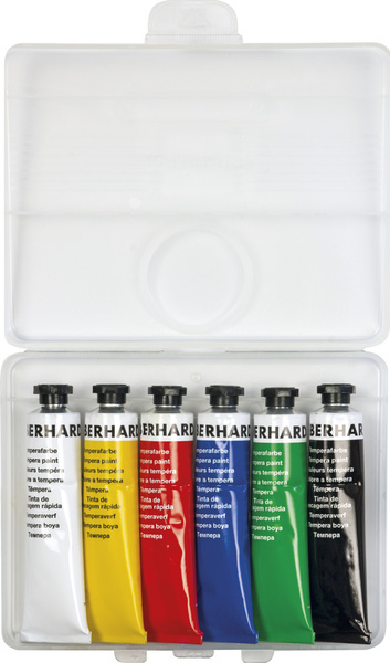 Eberhard Faber EF-575505 Plakkaatverf 6 Kleuren Tube 18 Ml - Afbeelding 3