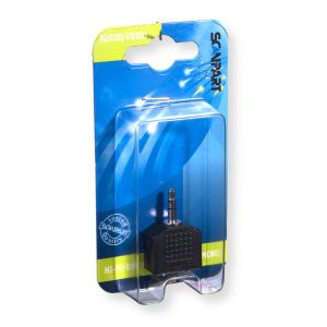 Scanpart Adapter 2×3.5(f)-3.5(m) Stereo