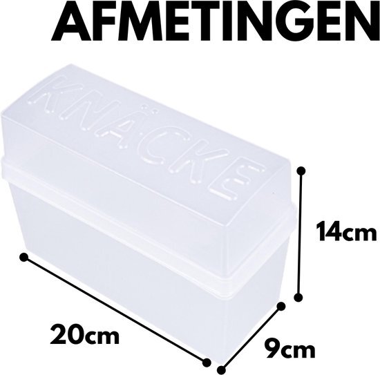Crackerbox 1.65L Transparant Licht - Afbeelding 3